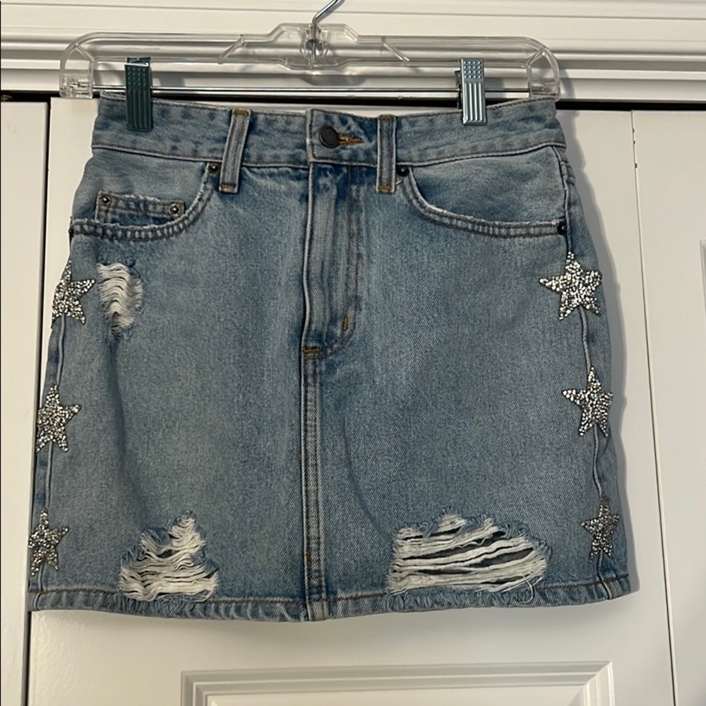 CARMAR DENIM SKIRT
